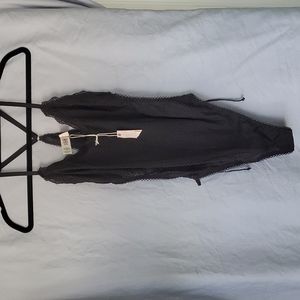 We are hah, tie sides bodysuit